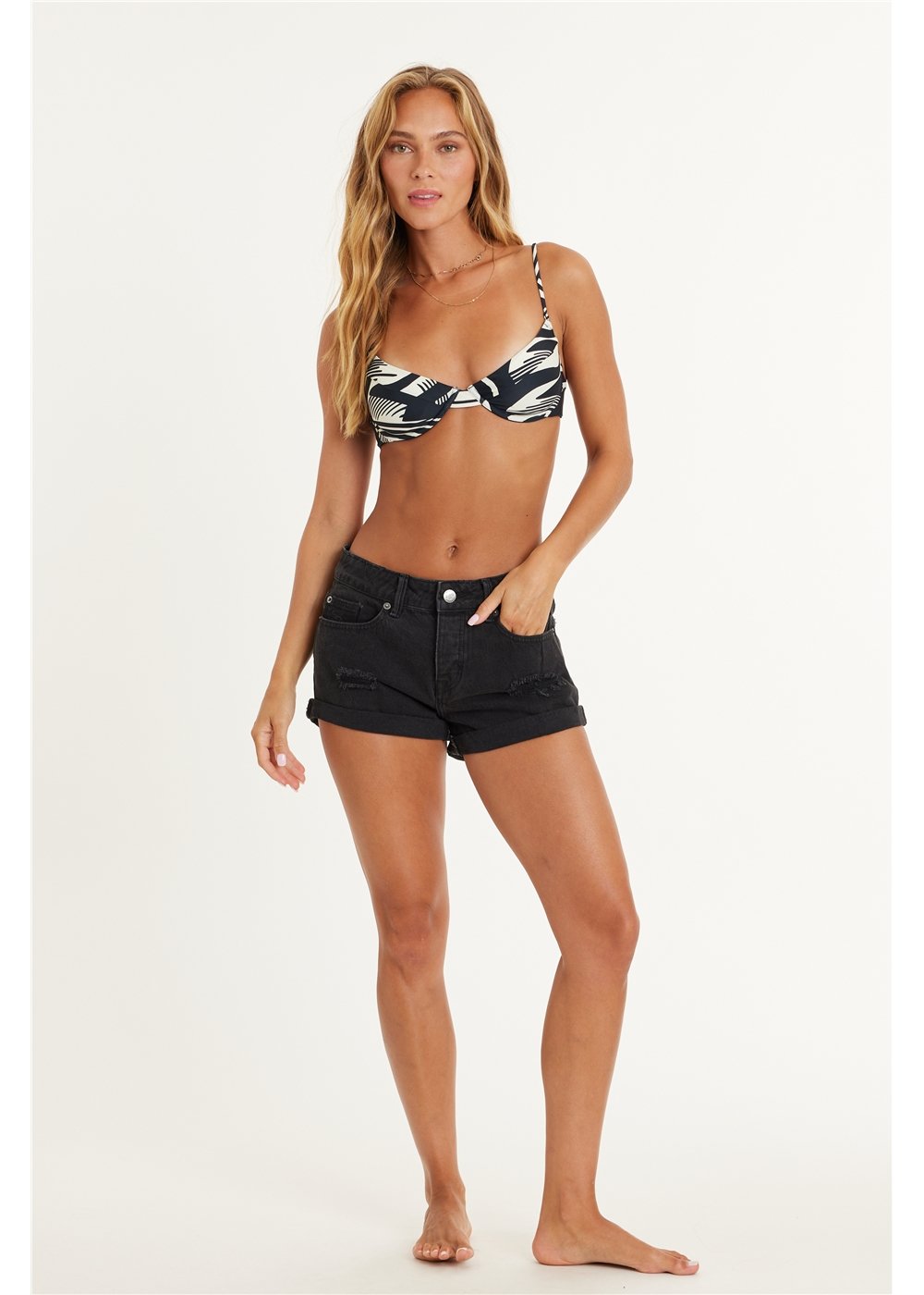 CROSSROADS DENIM WVN SHORT