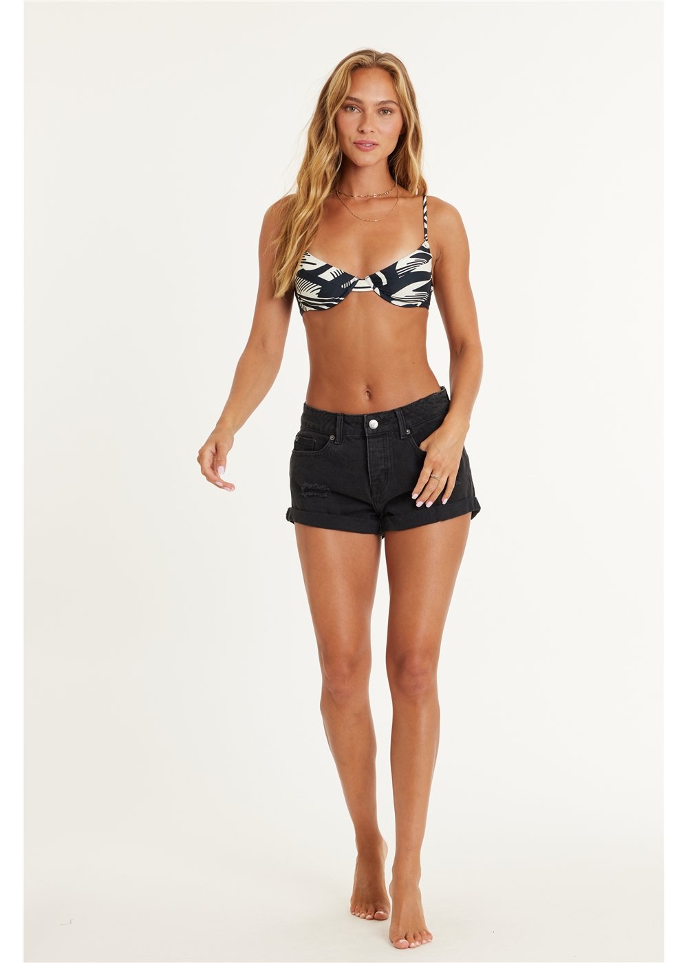 CROSSROADS DENIM WVN SHORT