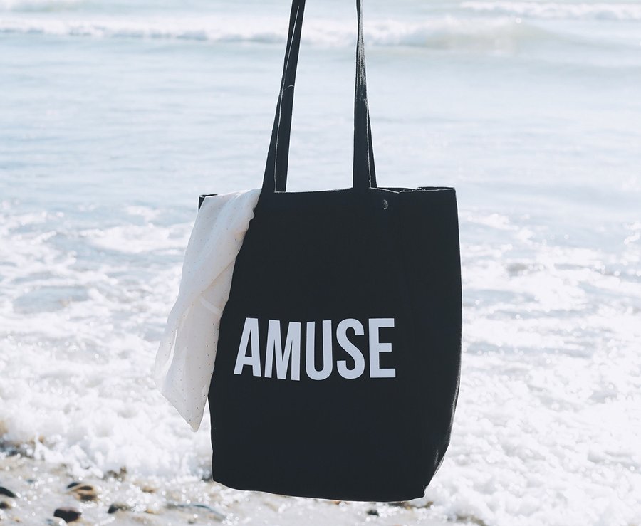 GIFT WITH PURCHASE : AMUSE TOTE BAG