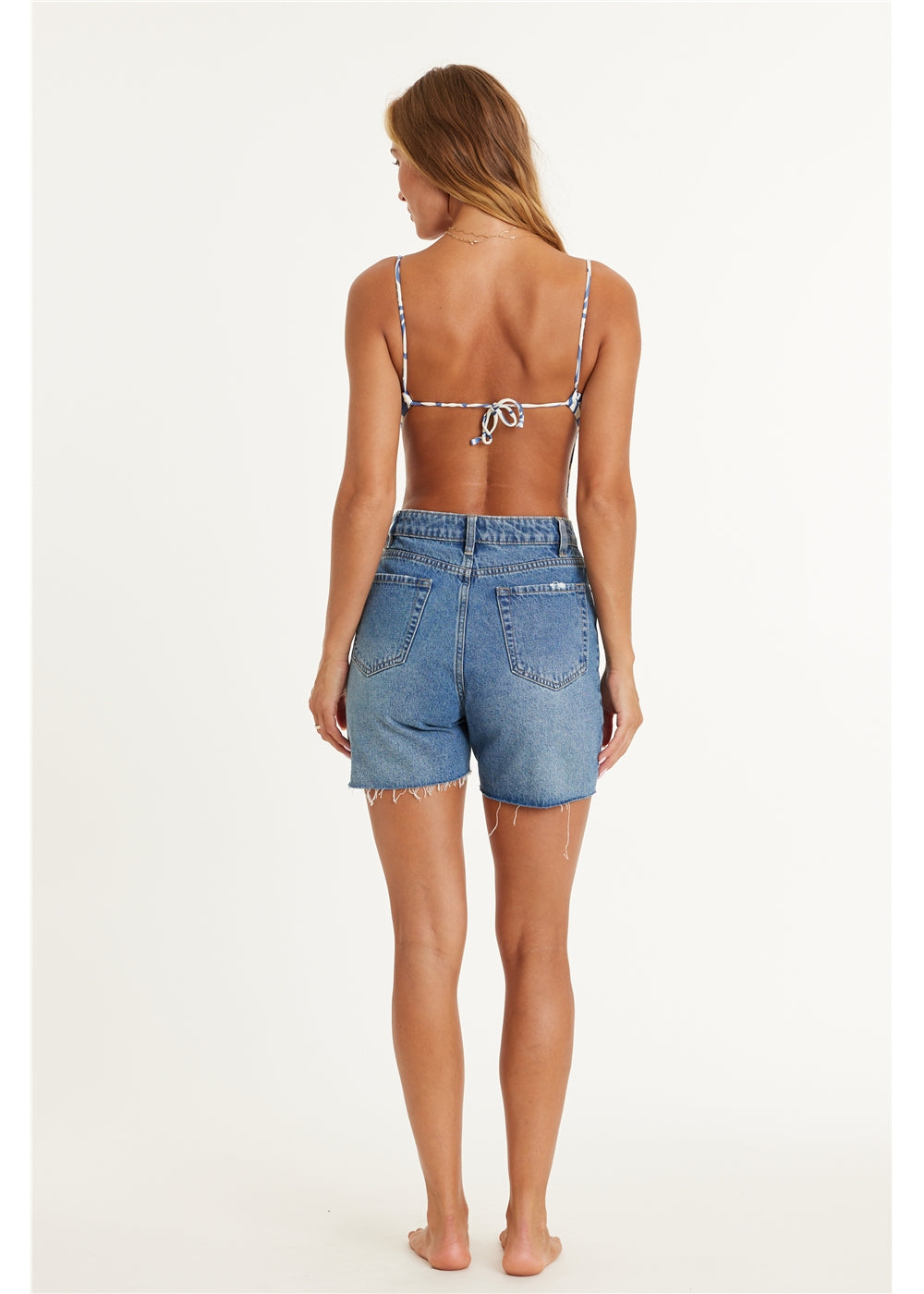 BELLA WOVEN DENIM SHORT