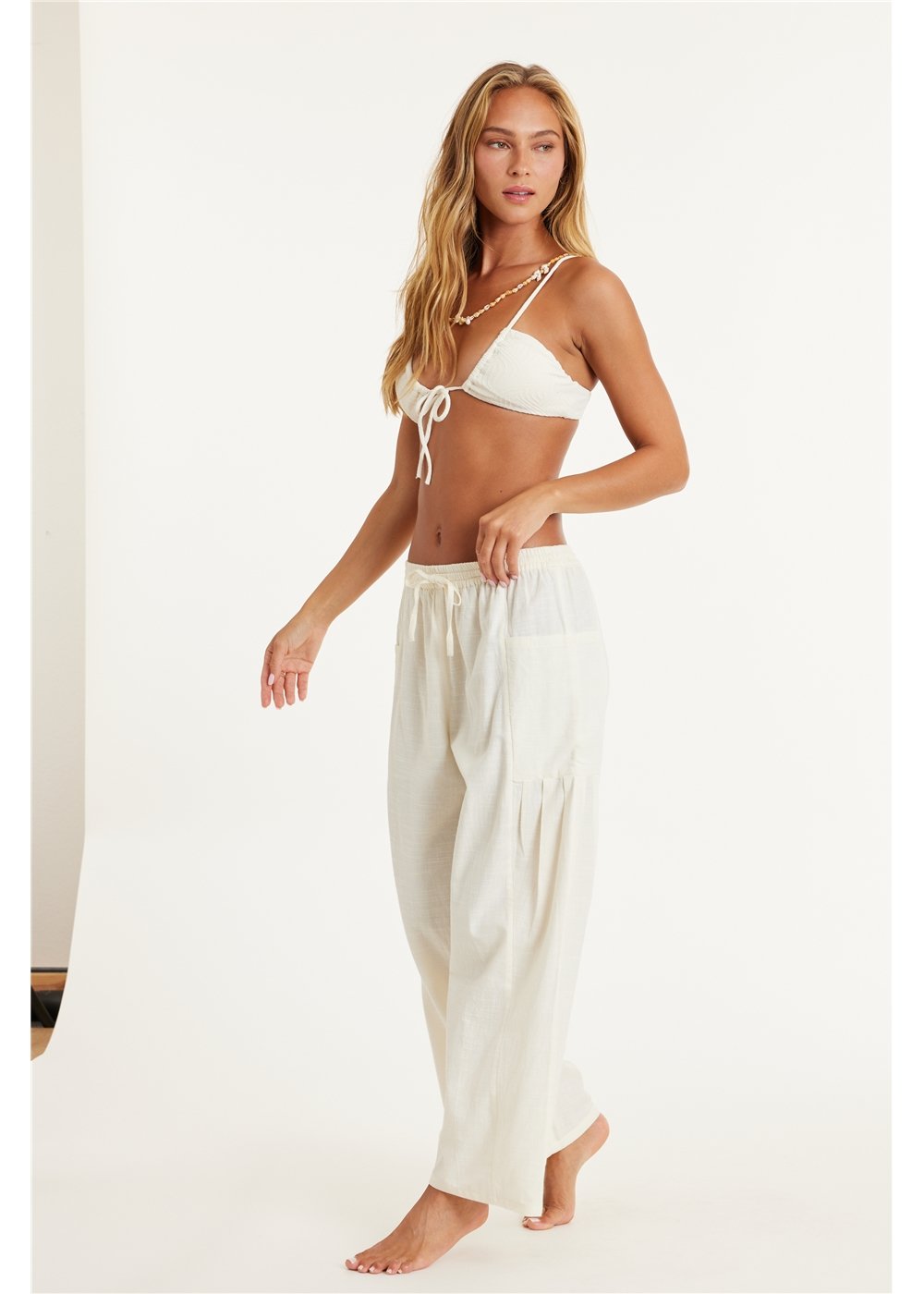 ON ISLAND TIME WOVEN PANT