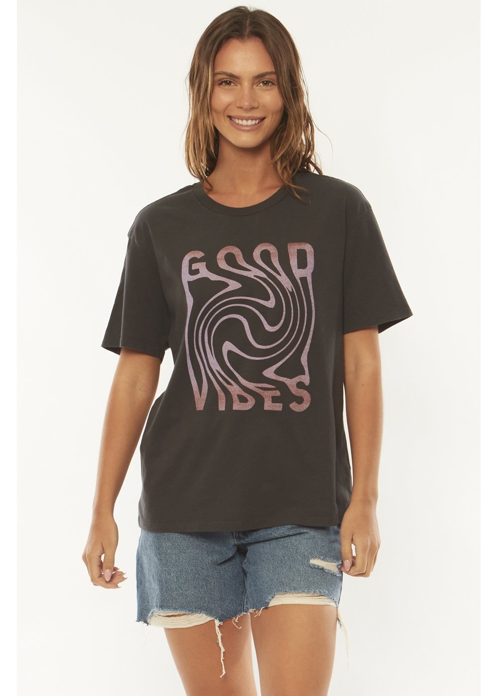Good Vibes Short Sleeve Relaxed Tee