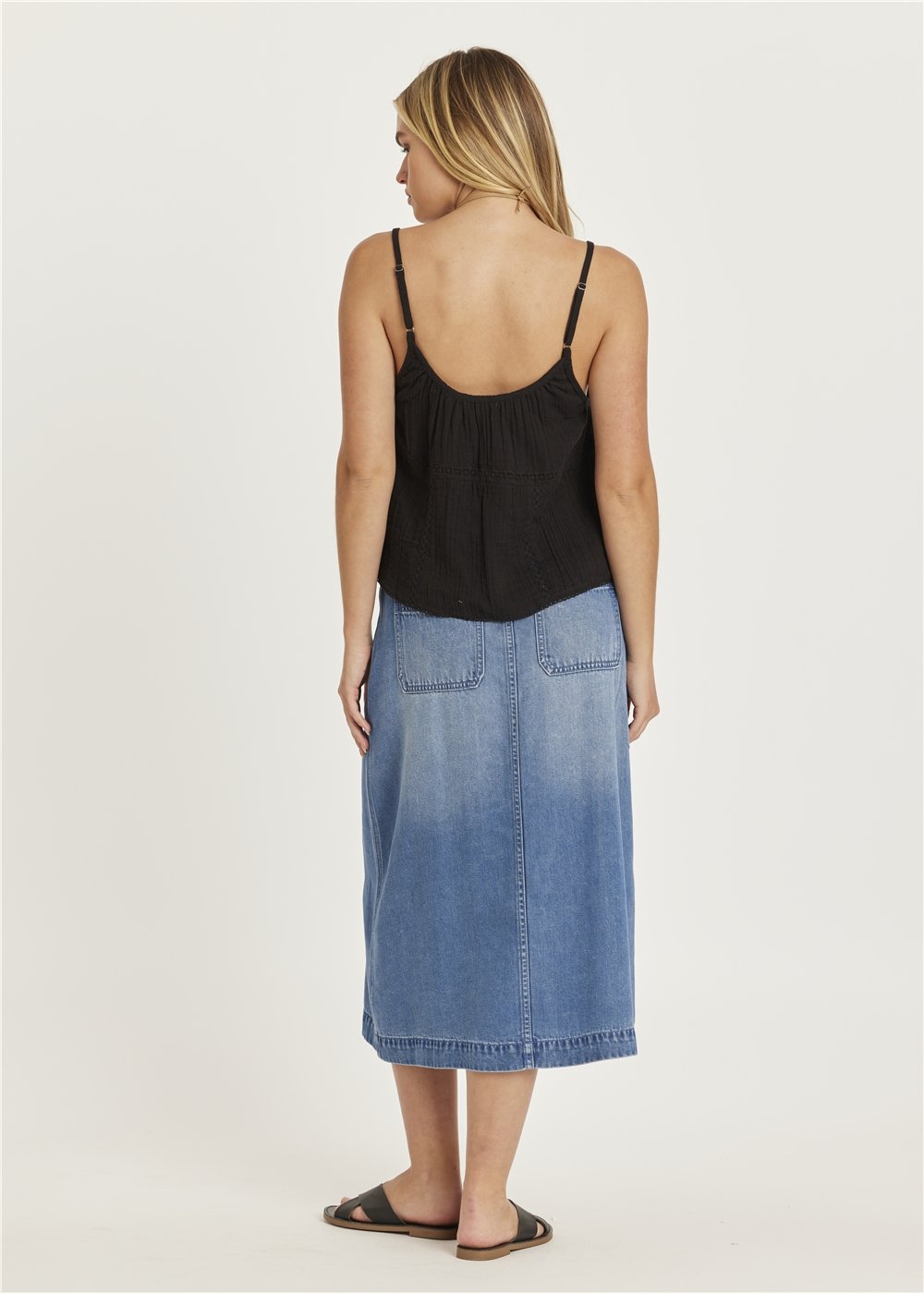 CHARLIZE WOVEN TANK