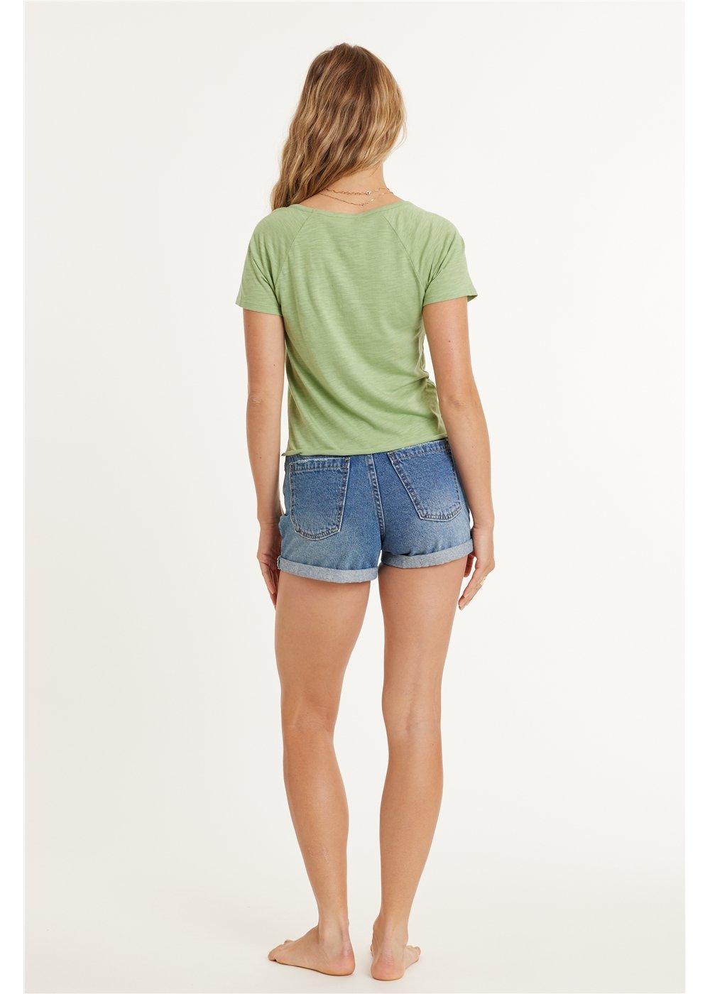 KAYDEN KNIT SHORT SLEEVE TOP