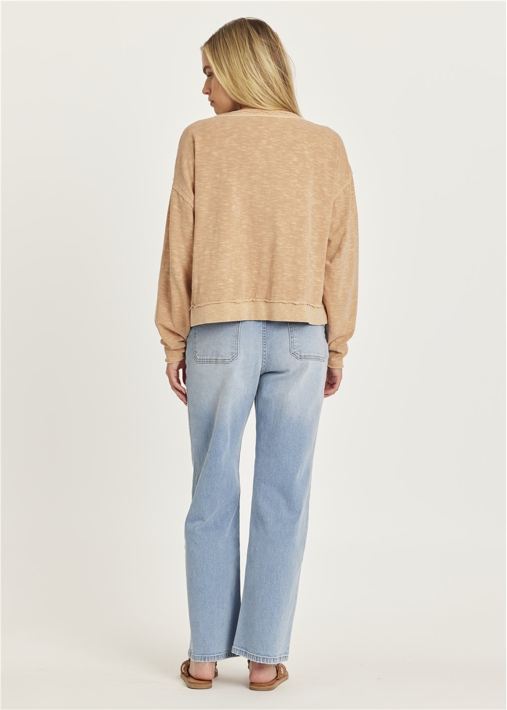 FEELING LUCKY LONG SLEEVE KNIT
