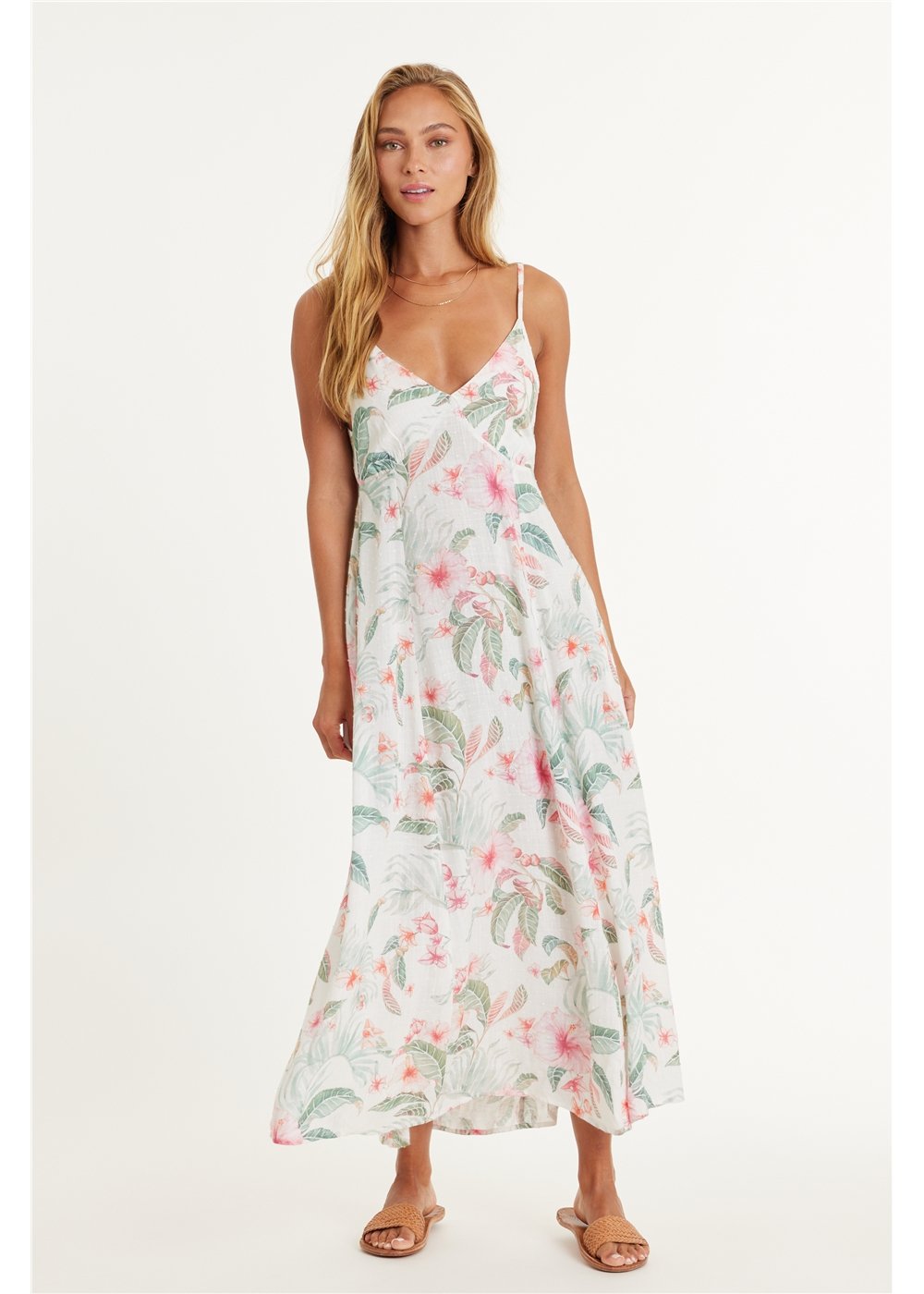 TAHITI COVE WOVEN MAXI DRESS