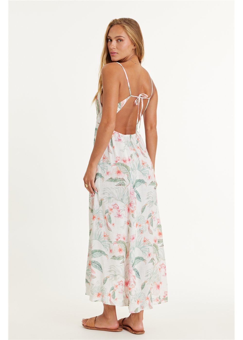 TAHITI COVE WOVEN MAXI DRESS