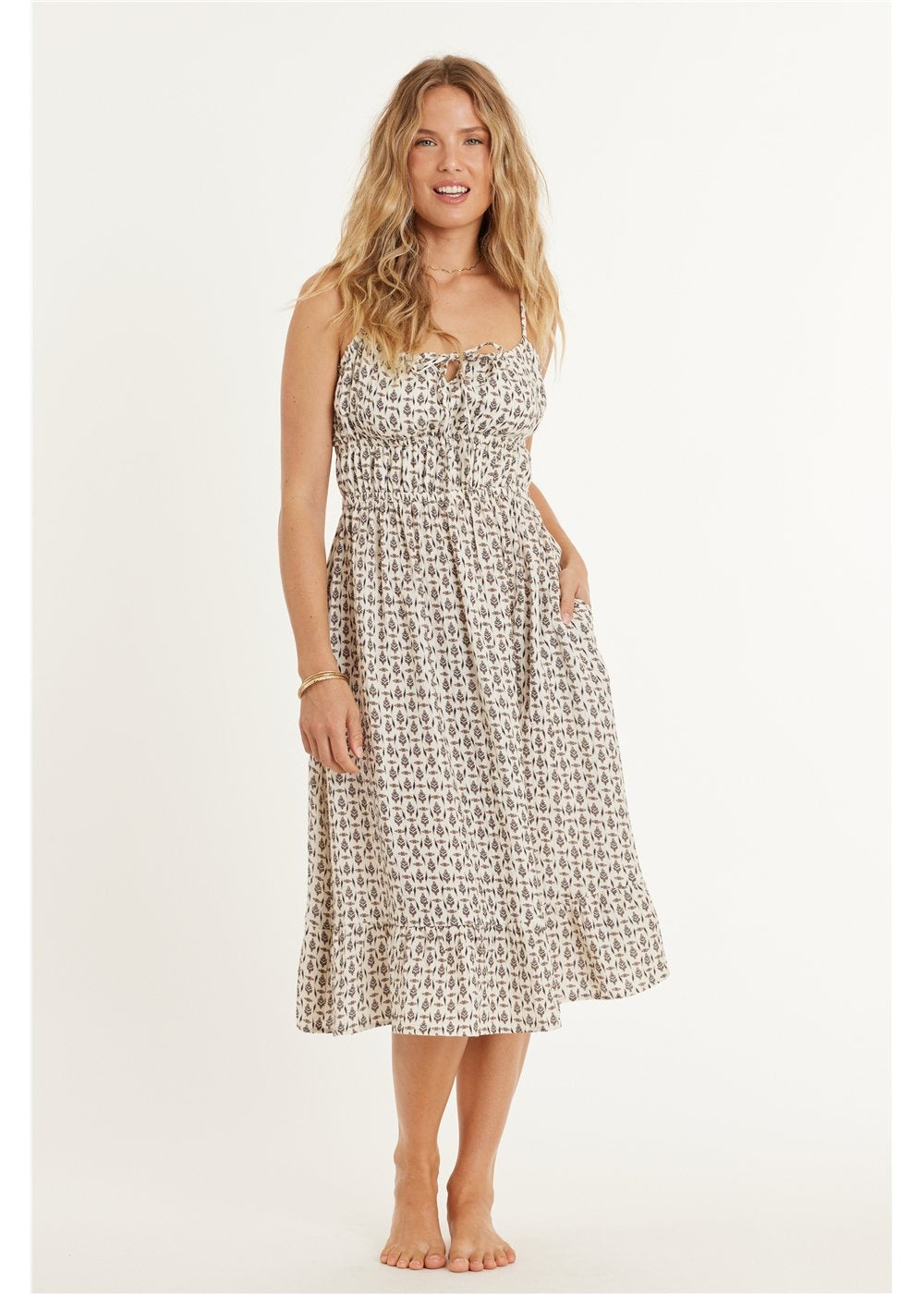 BREAKING HEARTS MIDI TANK DRESS
