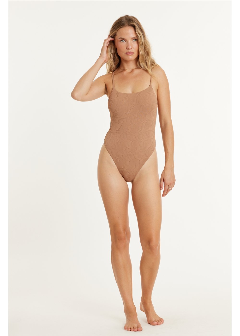 WAVY BEACH BOMBSHELL ONE PIECE