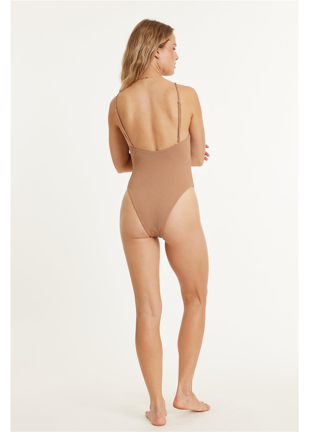 WAVY BEACH BOMBSHELL ONE PIECE