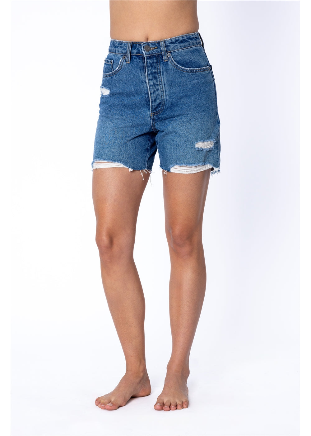 BELLA WOVEN DENIM SHORT