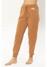 Amuse Society Women's tamarind oh baby fleece pant. Front view