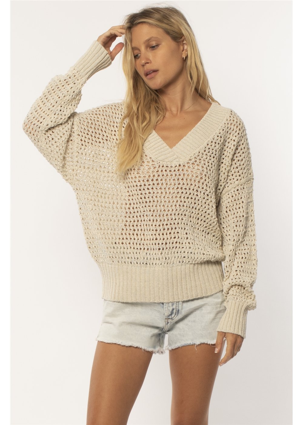 Heat Wave Long Sleeve Knit Sweater