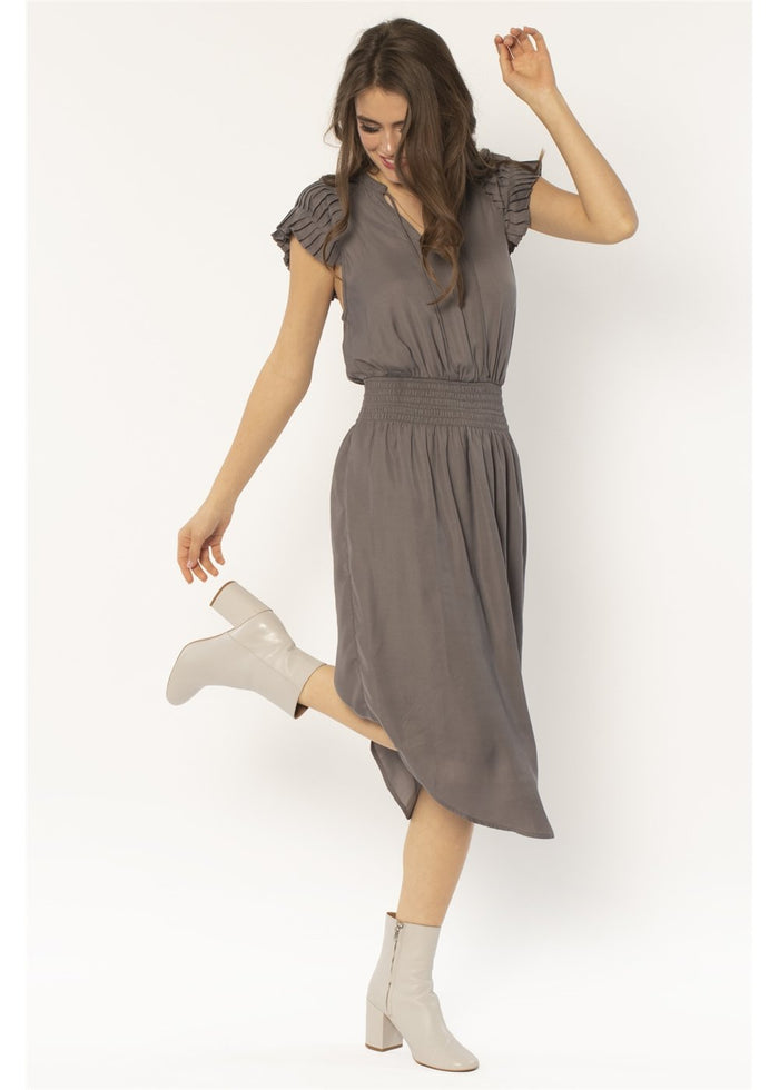 Amuse Society Women's Ash Isola Woven Dress. Front View